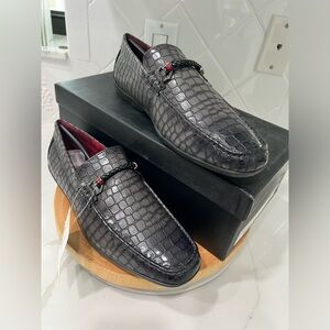 Tayno Fernando Aldaz Gray Mugger men’s 7.5 loafer NIB